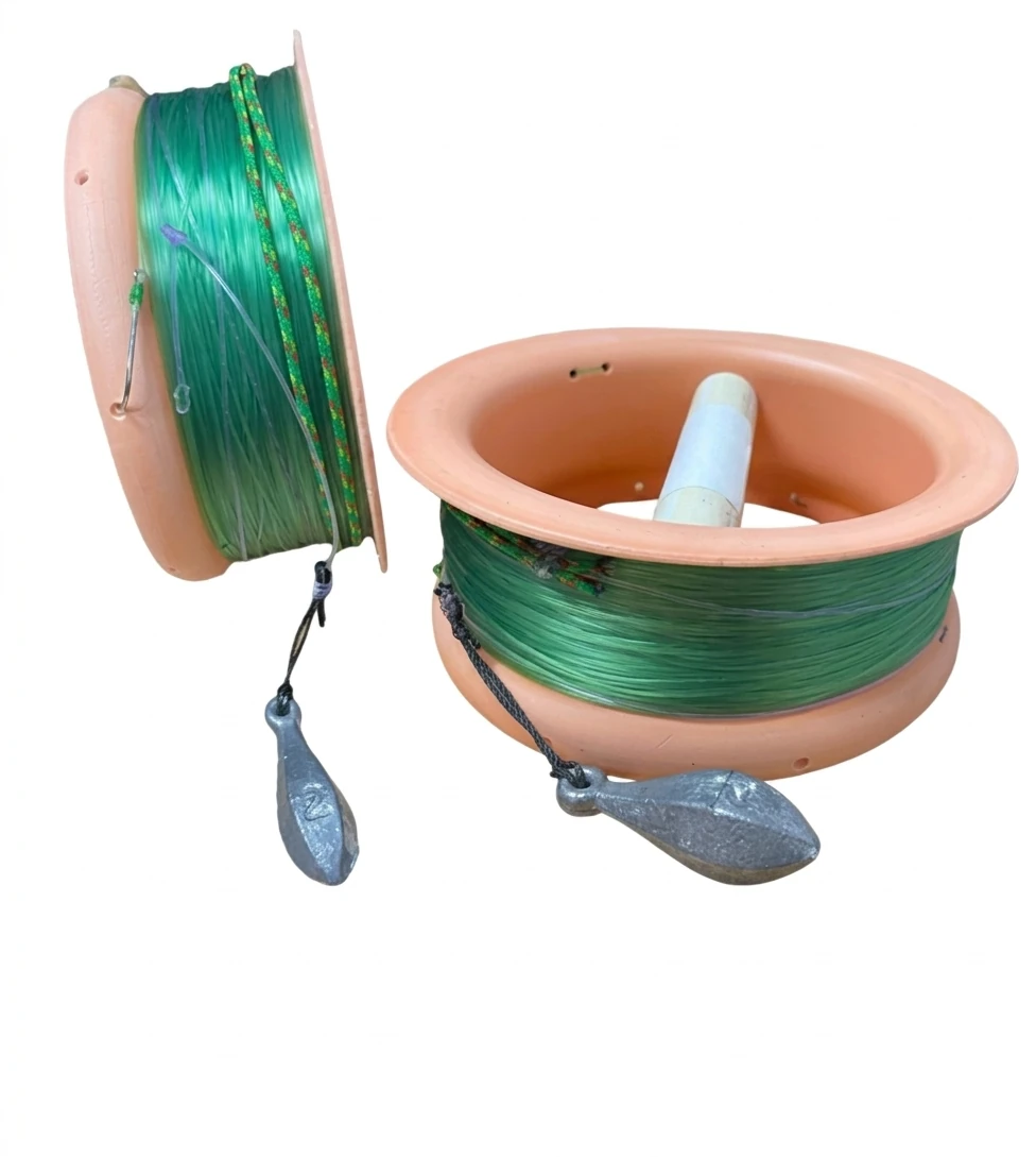 BOLEADOR PARA MUELLE 150MT NYLON #0.60 PLOMO 2OZ
